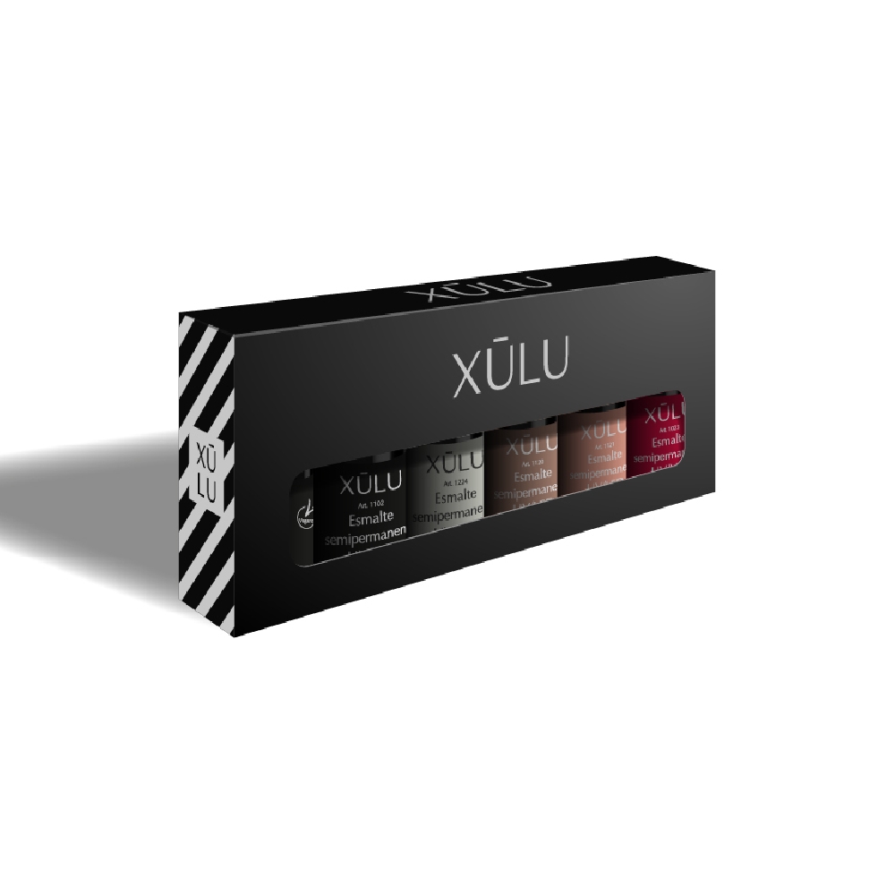 XÚLU PACK X 6 ESMALTES UV CLASICOS | Vista 2